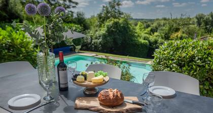 Neat modern house with private pool