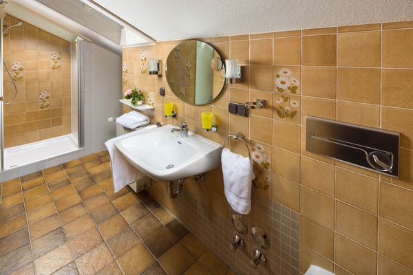 Ferienwohnung Edelweiss, für 2 Personen-Bad