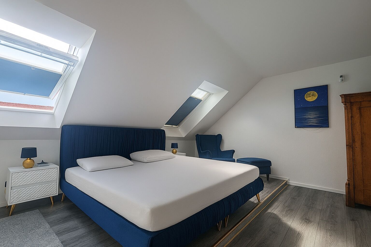 1 bedroom, travel cot, free WiFi, bed sheets