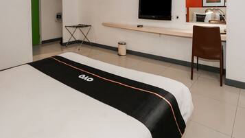 1 kamar tidur, meja kerja, Wi-Fi gratis, dan seprai linen