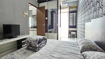 Suite familiar | Escritorio, wifi gratis y ropa de cama