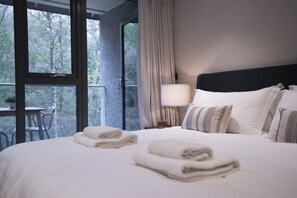 2 habitaciones y tabla de planchar con plancha 