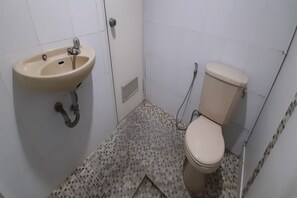 Douche, serviettes fournies