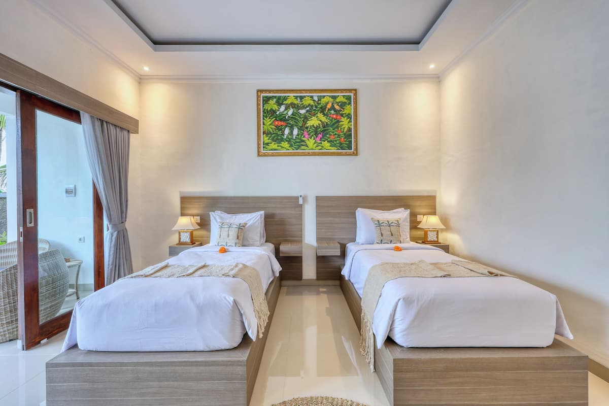 Super Deluxe Twin | 1 habitación, ropa de cama de alta calidad y camas con pillow-top