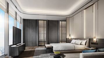 Coffres-forts dans les chambres, rideaux occultants