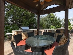 Restauration en plein air