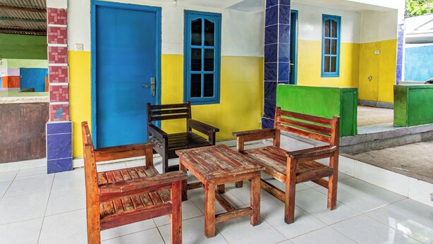 Reception - Hotel O Kawi Homestay (Praya Barat Daya)