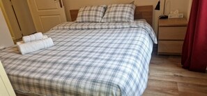 2 bedrooms, iron/ironing board, travel crib, free WiFi