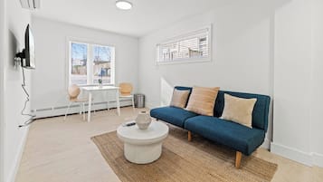 Classic Condo, 3 Bedrooms | Living room | 50-inch Smart TV with digital channels