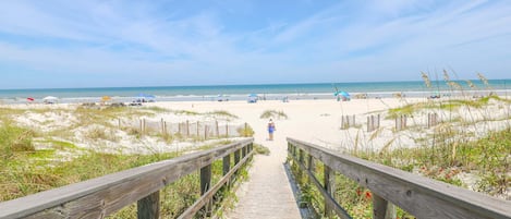 Beach nearby