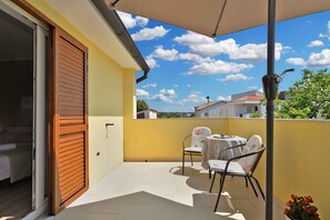 Terrace/patio - Holiday apartment with air conditioning (Pula)