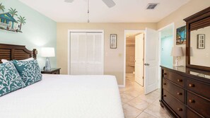 2 bedrooms, iron/ironing board, travel crib, WiFi