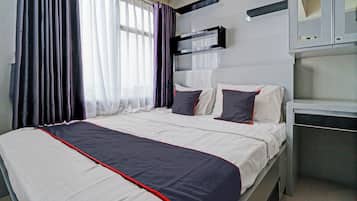 Free WiFi, bed sheets