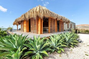 Exterior - Kas Berde with a large private pool and spectacular view towards Klein Bonaire (Kralendijk)