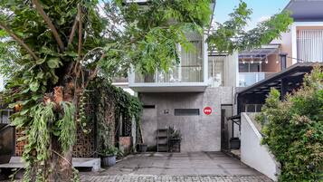 Fassade der Unterkunft