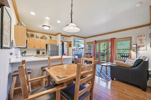 Interior - Open Concept Condo w/ Mountain Views from Private Deck & Short Walk to Shops! (Keystone)