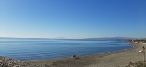 Sun loungers, beach towels
