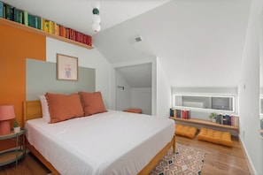 3 habitaciones, tabla de planchar con plancha, wifi y ropa de cama 