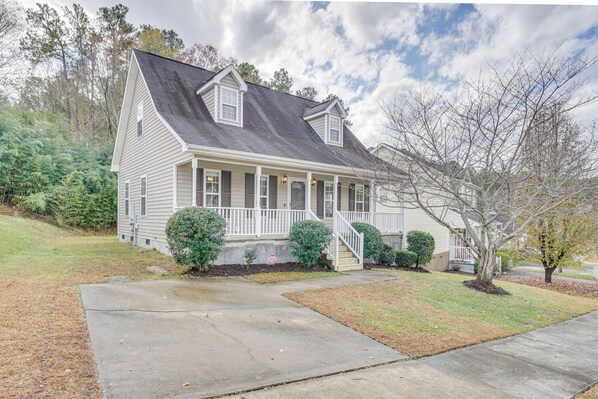 Façade de l’hébergement