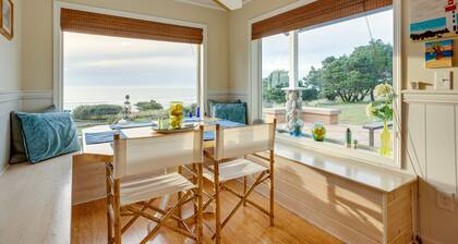 The Lighthouse: 3 Acre Port Orford Oceanfront Home