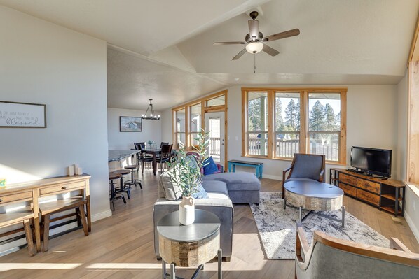 House (2 Bedrooms) | Interior - Peaceful Deary Vacation Rental w/ Deck & Views! (Deary)