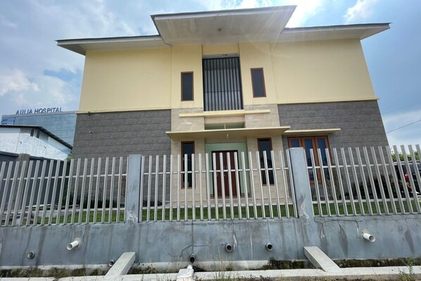 Fassade der Unterkunft