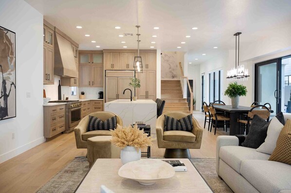 TV, fireplace, video games, table tennis