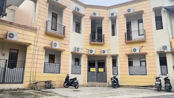 Fassade der Unterkunft