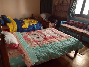 3 soverom, strykejern/-brett, wi-fi og sengetøy