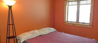 Beautiful pet-friendly home with gorgeous sandy beach on Little Sebago Lake!