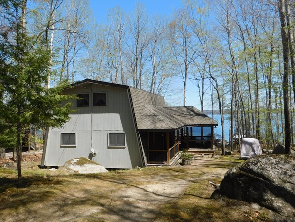 Exterior - Waterfront Frye Island Cottage – Dock, Beach & Sunrise Views (Frye Island)