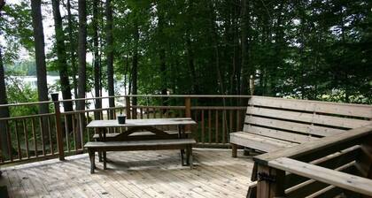 Bright waterfront home with beautiful views of Little Sebago Lake!