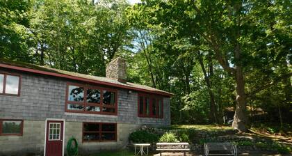 Pet-Friendly Maine Camp on Little Sebago Lake – Sandy Shore & Dock