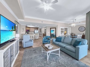 Smart TV, DVD player - The Oasis 2013 | 3 BR 4 BA + Award Winning Resort (Orange Beach)