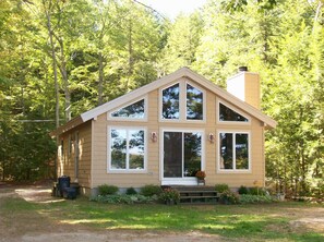 Exterior - Pet-friendly Long Lake Home with Excellent Views and Shallow-Entry Waterfront (Bridgton)