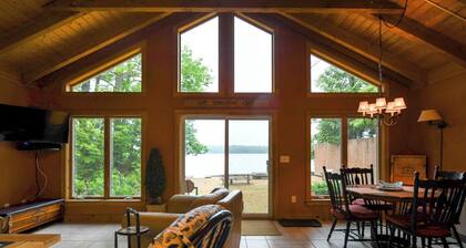 Pet-friendly Long Lake Home with Excellent Views and Shallow-Entry Waterfront