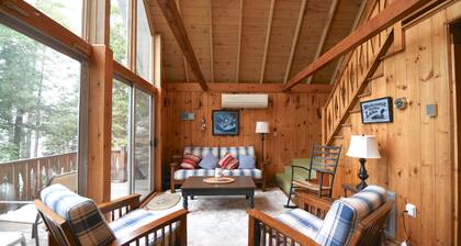 Charming lakefront retreat with stunning elevated views of Long Lake!