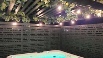 Piscina externa, piscina aquecida