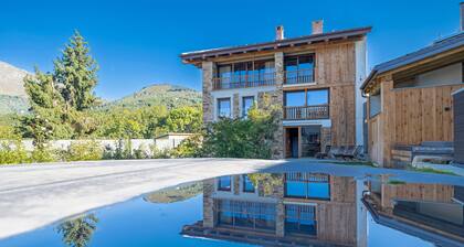 A chalet where the mountains speak