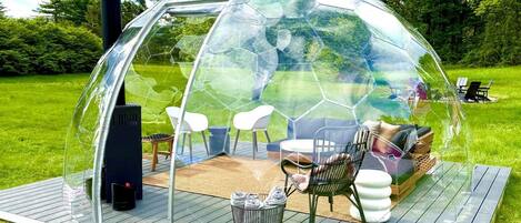 Opções para refeição ao ar livre