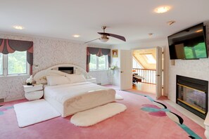 6 soverom, strykejern/-brett, wi-fi (inkludert) og sengetøy