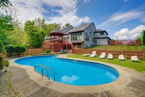 حمّام سباحة خارجي