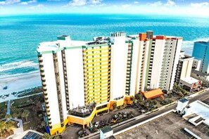 Exterior - 2 BALCONIES/DIRECT OCEANFRONT/PET FRIENDLY/CORNER UNIT/ BEST VIEW/GREAT RESORT (Myrtle Beach)