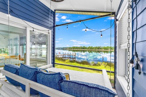 Fish & Dog Cottage - River-front, private dock & boat launch!