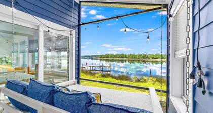 Fish & Dog Cottage - River-front, private dock & boat launch!