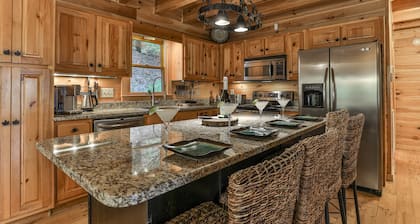 Trout Tales Riverfront Lodge-Hot Tub,Pet Friendly,Game Room,Firepit,Decks Galore