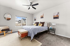 3 bedrooms, iron/ironing board, free WiFi, bed sheets