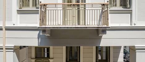 Façade de l’hébergement