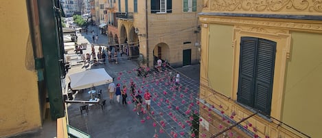 Blick von der Unterkunft