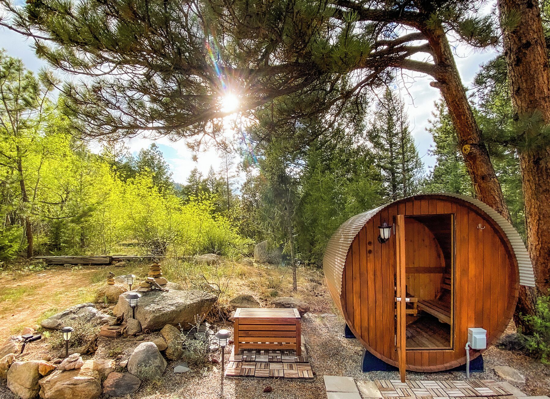 Overnattingsstedets uteområder